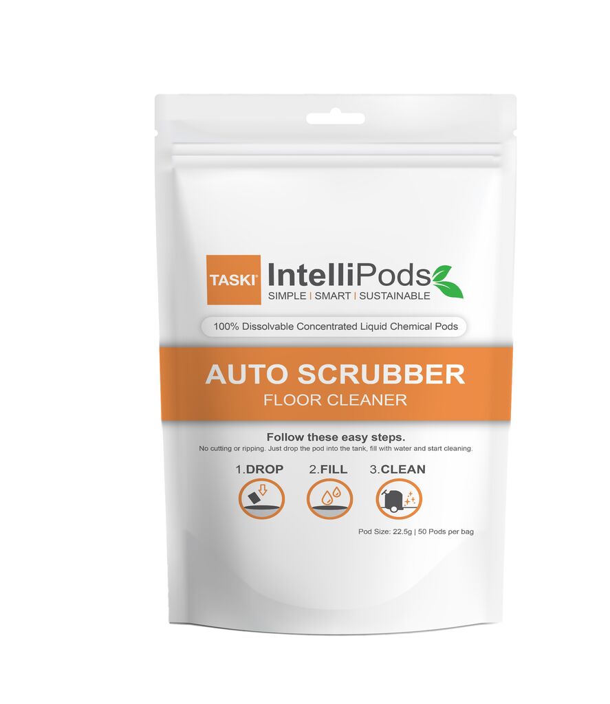 TASKI® IntelliPods Auto Scrubber Floor Cleaner, 100ea